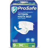 Kut Fly Prosafe Belbantlı Hasta Bezi Orta 9'lu 4 Adet