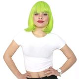 Küt Kahküllü Fiber Sentetik Peruk - Neon Sarı H7809g-Tf2106-Pm-14X