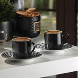 Kütahya Porselen 12226 Pilea 4 Parça 2 Kişilik Kahve Takımı