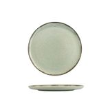 Kütahya Porselen 4'lü Moderna 27 Cm Düz Tabak Pearl 03 Yeşil