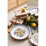 Kütahya Porselen Amalfi 4 Parça 21 Cm Pasta Tabağı 447018