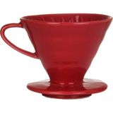 Kütahya Porselen Barista Dripper Kahve Demleme - Kırmızı