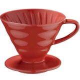 Kütahya Porselen Barista Kırmızı Kahve Filtresi