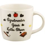 Kütahya Porselen Bone Bilginin Işığı 350 cc Mug - 1 Adet - 350 ml