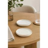 Kütahya Porselen Bone Desire Çay Tabağı 12Cm Altın Yaldızlı 2 Li