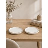 Kütahya Porselen Bone Desire Çay Tabağı 12CM Platin Yaldızlı 2 Li - açıklamada