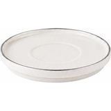 Kütahya Porselen Bone Desire Çay Tabağı 12CM Platin Yaldızlı Tekli - açıklamada