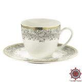 Kütahya Porselen Bone Kalipso 930621 Çay Fincan Takımı