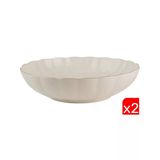Kütahya Porselen Bone Luz Altın File Çorba Kasesi 15cm 2 li