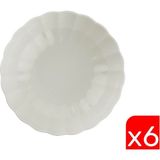 Kütahya Porselen Bone Luz Krem Çorba Kasesi 15CM 6 Lı - 15 cm