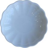 Kütahya Porselen Bone Luz Krem Kase 8cm Tekli BNLZF08KS00 - 8 cm