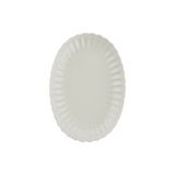 Kütahya Porselen Bone Luz Krem Kayık Tabak 27x19cm Tekli Bnlzf28ky00
