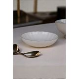 Kütahya Porselen Bone Luz Platin Fileli Bowl Kase 25x6cm 2000ml Tekli Bnlzf25ks00 Krem