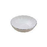 Kütahya Porselen Bone Luz Platin Fileli Çorba Kasesi 15Cm Tekli