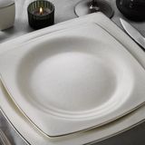 Kütahya Porselen Bone Mare 62 Parça 1074520 Dekor Yemek Takımı
