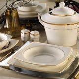 Kütahya Porselen Bone Mare 62 Prç. Yemek Takımı BNMR62YT10363