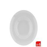 Kütahya Porselen Bone Risus Makarna Tabağı Krem 27.5 CM 4'lü Bnrs27spt00