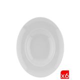 Kütahya Porselen Bone Risus Makarna Tabağı Krem 27.5 CM 6'lı Bnrs27spt00