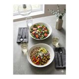 Kütahya Porselen BoneRosa 2 Parça 26 Cm Krem Salata Kasesi