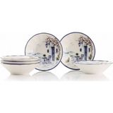 Kütahya Porselen Brise 6 Parça 10 cm Çay Tabağı