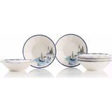 Kütahya Porselen Brise Y 6 Parça 10 cm Çay Tabağı