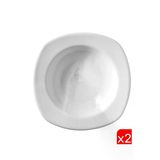 Kütahya Porselen Çisil Çukur Tabak 22Cm Csl22ck00 2 Li