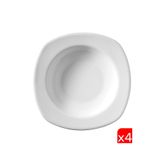 Kütahya Porselen Çisil Çukur Tabak 22Cm Csl22ck00 4 Lü