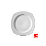 Kütahya Porselen Çisil Servis Tabağı 23,5Cm Csl24du00 2 Li