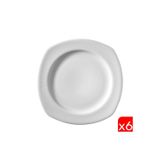 Kütahya Porselen Çisil Servis Tabağı 23,5Cm Csl24du00 6 Lı