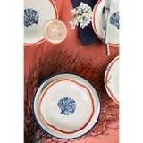 Kütahya Porselen Coastal Living 4 Parça 25 cm Servis Tabağı 923