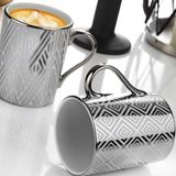 Kütahya Porselen Forest 2'li Mug Platin 10932 Bardak