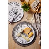 Kütahya Porselen Home Chef Dads 2 Parça 31 Cm Peynir Tabağı Beyaz