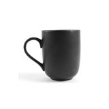 Kütahya Porselen Lbt Mat Siyah Kupa Mug 350cc 6 Adet EL-KPLBT01MG860R04