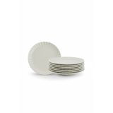 Kütahya Porselen Luz 6 Parça 21 cm Pasta Tabağı
