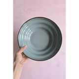 Kütahya Porselen Modern 23 Cm salata Kasesi Mavi