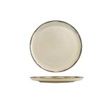 Kütahya Porselen Moderna 19 Cm Düz Tabak Pearl 02 Tarçın 4'lü