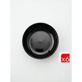 Kütahya Porselen Moderna Çorba Kasesi Siyah 15 CM 6'lı Mod15ks740104
