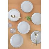Kütahya Porselen Moderna Çukur Tabak Tarçın 20 CM 6'lı