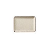 Kütahya Porselen Moderna Dikdörtgen Tabak Tarçın 6 Parça 18x13cm Tan18x13dus2730p02 Bej