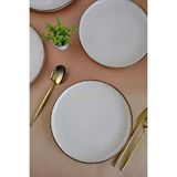 Kütahya Porselen Moderna Servis Tabağı Tarçın 24cm 2 Li Çok Renkli