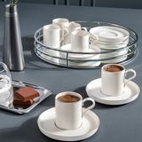 Kütahya Porselen Porselen Bone Desıre 12PARÇA.KAHVE Tk.platin - 12 Adet - 90 ml