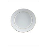 Kütahya Porselen Porselen Sedef Yaldızlı 19cm Yemek Tabağı 12 Adet