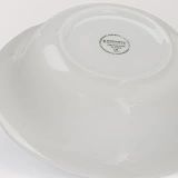 Kütahya Porselen Salata Kasesi Çok Amaçlı Sunum Tabağı 23 cm Porselen Kase Beyaz