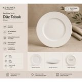 Kütahya Porselen Sea Wave 21 cm. Düz Tabak