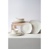 Kütahya Porselen Vilya Altın File 51 Parça 12 Kişilik Bone Porselen Yemek Takımı
