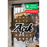Kutaydan Hazeran Günebakan Desenli 5d Modern Açık/kapalı Tabelası - Tesbih - Renkli