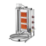 KUTLU TİCARET Kutlu 3 Radyan Üstten Motorlu Döner Ocağı