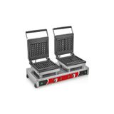 KUTLU TİCARET Kutlu Çiftli Kare Waffle Makinesi