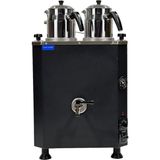 Kutlu Ticaret KUTLU TITANIUM 2 Demlikli Çay Kazanı Elektrikli 2000 Watt Siyah Ergonomik Tasarım