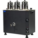 Kutlu Ticaret KUTLU TITANIUM 3 DEMLİKLİ ÇAY KAZANI (ELEKTRİKLİ) - Siyah